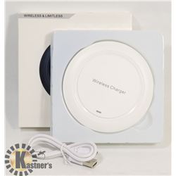 NEW WHITE WIRELESS CHARGING PAD
