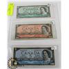 Image 1 : LOT OF 3 CANADIAN BILLS