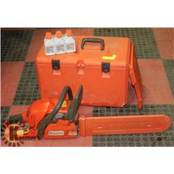 HUSQVARNA 445cc CHAINSAW W/ 16" BAR.