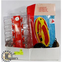 BOX OF MISC. SUMMER ITEMS