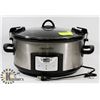 Image 1 : CROCK POT STAINLESS WITH DIGITAL DISPLAY &