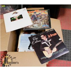 BOX OF LP'S INCL. ELTON JOHN