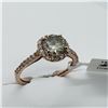 Image 2 : 37) 14K YELLOW GOLD DIAMOND RING,