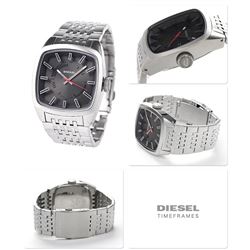 NEW GENUINE DIESEL ST. STEEL WATCH. MSRP $229