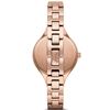 Image 7 : NEW ARMANI SILVER DIAL ROSE GOLD WATCH.MSRP $429