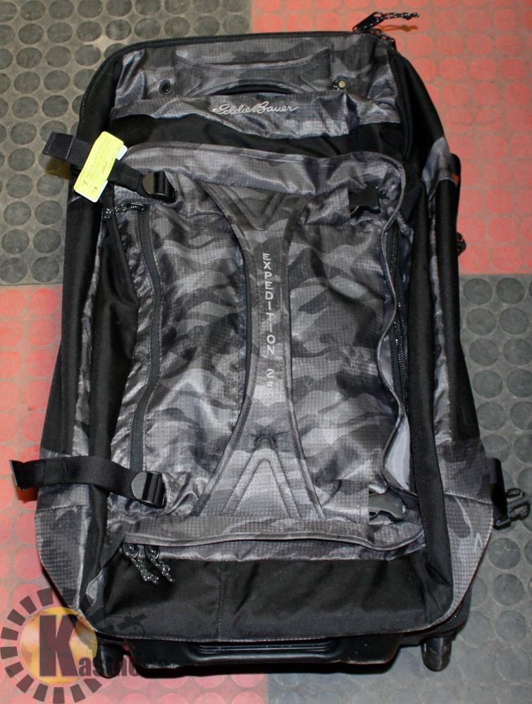 EDDIE BAUER BAG EXPEDITION DROP BOTTOM ROLLING