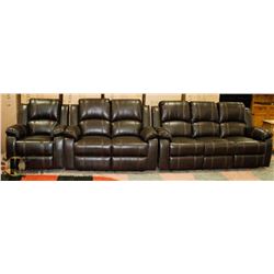 NEW MUNICH BROWN LEATHERETTE