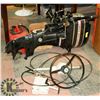 Image 1 : BOATING ITEMS INCL. MOTOR, STEERING AND THROTTLE