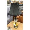 Image 1 : DECORATIVE VINTAGE-STYLE LAMP W/BLACK