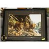 Image 1 : ESTATE PROFESSIONALLY FRAMED LEOPARD & T