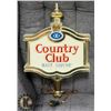 Image 1 : 1978 COUNTRY CLUB PEARL ILLUMINATED BAR SIGN