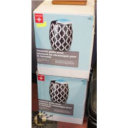 LOT OF 2 NEW TERRA GEAR NAVY & WHITE CERAMIC