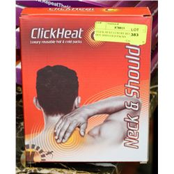 Click Hot Packs CLICK HEAT LUXURY REUSABLE HOT AND COLD PACKS