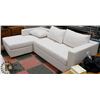 Image 1 : SHOWHOME FABRIC SECTIONAL WITH CHAISE 98" X 65" L