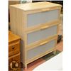 Image 1 : IKEA 3 DRAWER BLONDE DRESSER