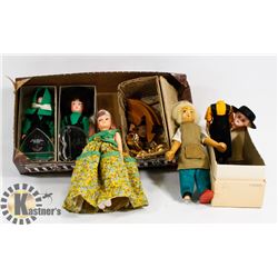 LOT OF COLLECTIBLE ESTATE DOLLS