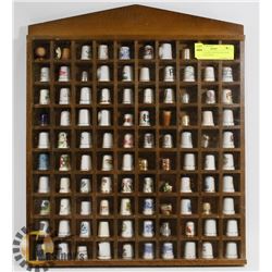 LARGE COLLECTION OF VINTAGE THIMBLES FROM