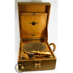 RARE 100 YEAR OLD ELECTRIC GRAFONOLA GRAMOPHONE,