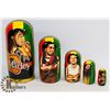 Image 1 : BOB MARLEY ORIGINAL RUSSIAN NESTING DOLLS