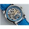 Image 3 : YVES CAMANI BLUE AUTOMATIC SKELETAL WATCH.MSRP$299