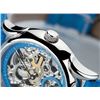 Image 5 : YVES CAMANI BLUE AUTOMATIC SKELETAL WATCH.MSRP$299