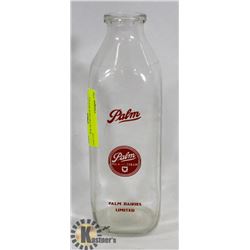 PALM MILK GLASS MILK BOTTLE LIMITED