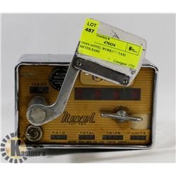 1950'S NOVEL WORKING TAXI METER RARE