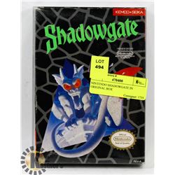 NINTENDO SHADOWGATE IN ORIGINAL BOX