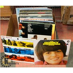 BOX OF MOSTLY CLASSIC ROCK RECORDS