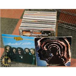 BOX OF MOSTLY CLASSIC ROCK RECORDS