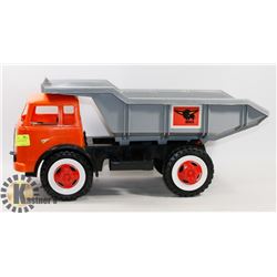 1960'S LARGE GERMAN MADE TOY DUMP TRUCK