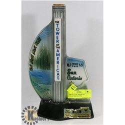 TOWER OF THE AMERICAS COLLECTIBLE BOTTLE