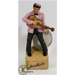 MUSICAL ELVIS ALCOHOL BOTTLE
