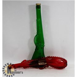 LOT OF TWO GUN STYLE BOTTLES
