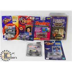 6 JEFF GORDON 1:64 DIE CAST INCLUDING ROOKIE CAR