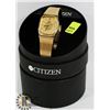Image 1 : CITIZEN MENS CANADA PRISON GUARD GOLD TONE