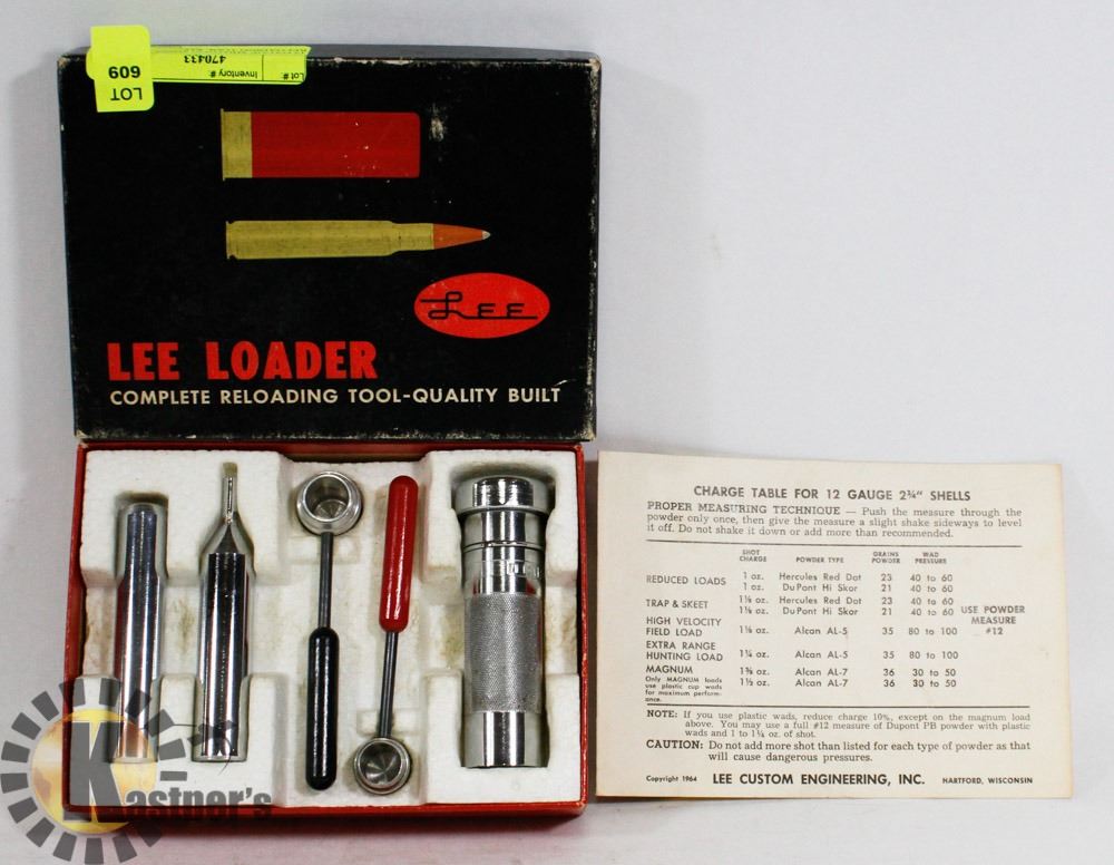 12 GAUGE SHOTGUN SHELL RELOADING TOOL KIT