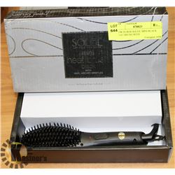 NEW IN BOX SOLEIL MINI BLACK HEAT BRUSH WITH
