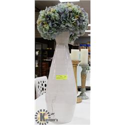 SHOWHOME VASE WITH FLORAL  ARRANGEMENT, 26" TALL