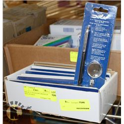 BOX OF 11 TELESCOPIC MAGNETIC PICK UP TOOLS