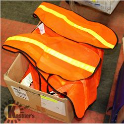 CASE OF SAFETY VESTS