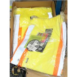 BOX OF MEDIUM FORCEFIELD SAFETY VESTS
