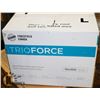 Image 1 : CASE OF TRIO FORCE  BLUE NITRILE GLOVES, POWDER