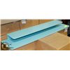 Image 1 : SHOWHOME TURQUOISE WALL SHELF, 38" WIDE