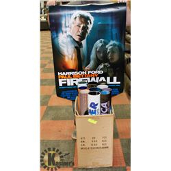 LOT OF OVER 20 ORIGINAL MOVIE POSTERS