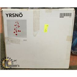 YRSNO SWIRL METAL STAND IN BOX