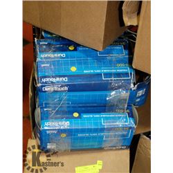 LOT OF 4 BOXES NITRILE  GLOVES, 500 PER BOX