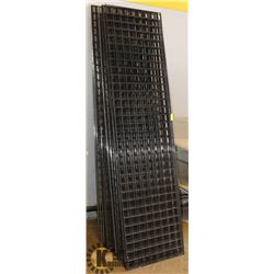 8 FOOT STANDING RACKS FOR MERCHANDISE DISPLAY