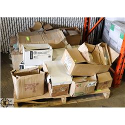 PALLET OF ASSORTED SIZE BAGS