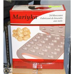 MARIYKA 24PC  WALNUT COOKIE MAKER